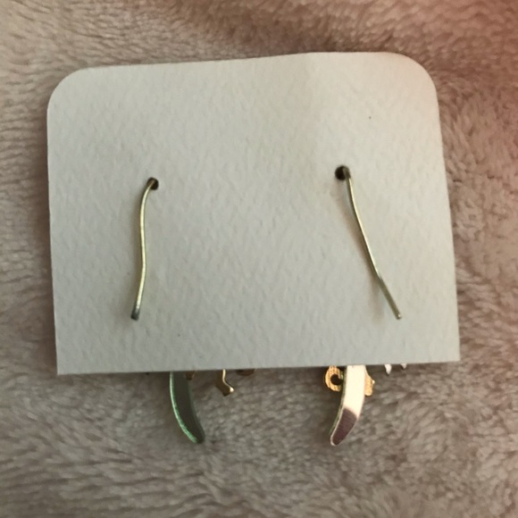 Tropical Palm Tree and Monkey Earrings - Picture 2 of 2